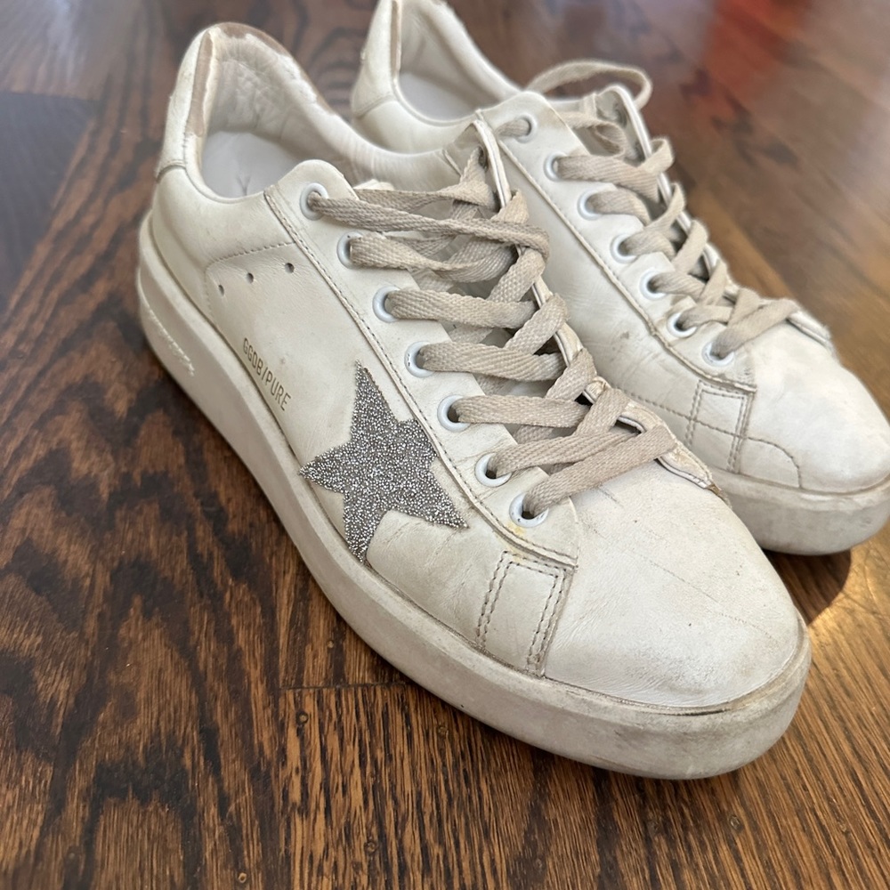 Golden Goose Pure Star well loved women’s sneakers size 40 euro